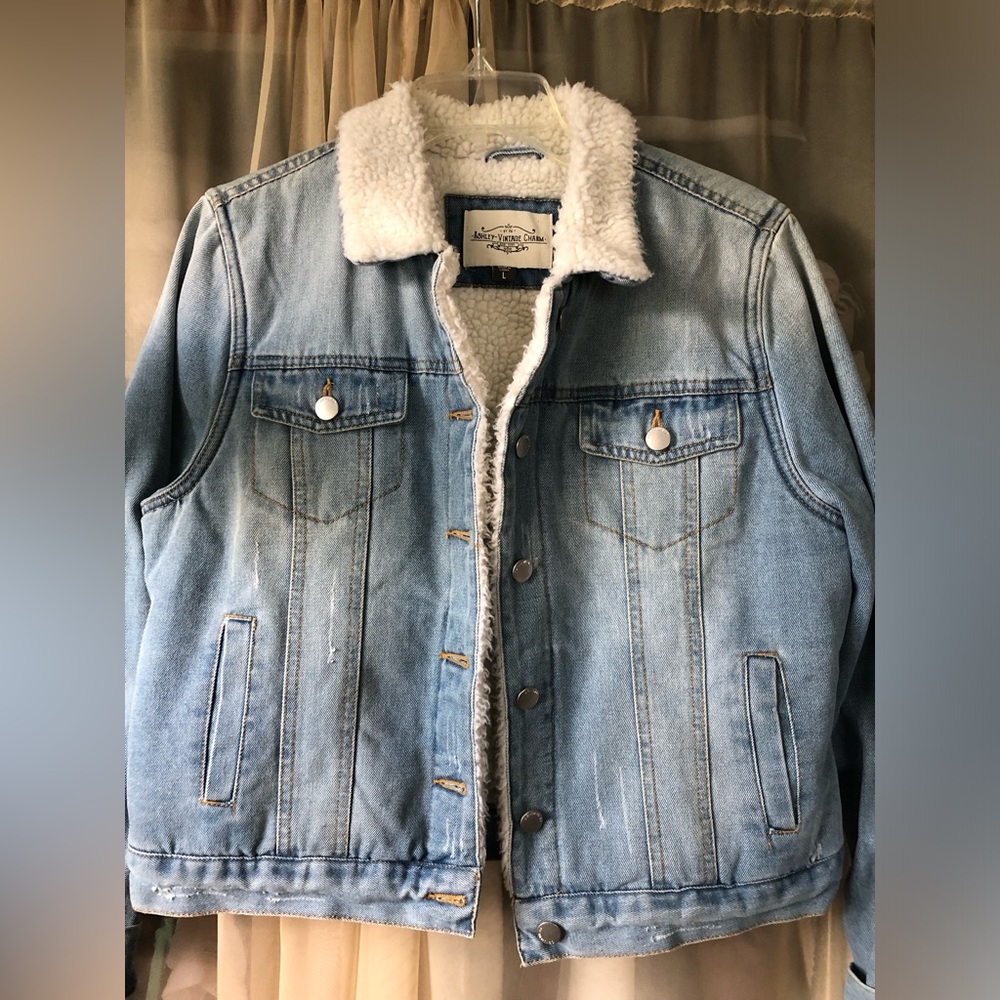 Denim Bomber Jacket